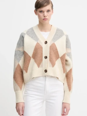 Barbour kardigan z dodatkiem wełny SILVIA