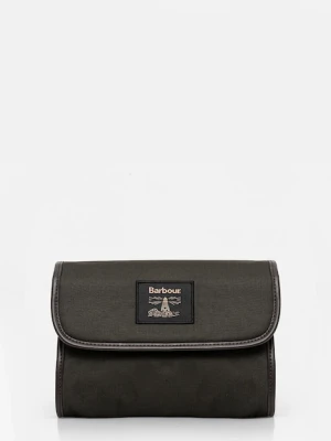 Barbour kosmetyczka kolor zielony MAC0398
