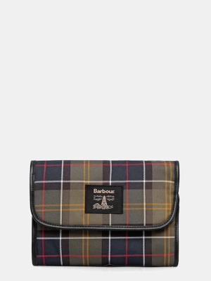 Barbour kosmetyczka kolor zielony MAC0425