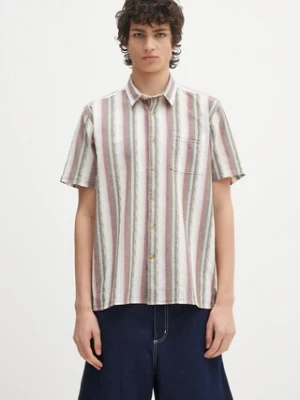 Barbour koszula bawełniana Barbour Lipton Striped S/S Relaxed Fit Shirt