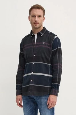 Barbour koszula bawełniana męska slim z kołnierzykiem button-down