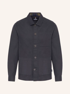 Barbour Koszula Comfort Fit blau GRANATOWY