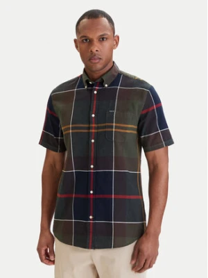 Barbour Koszula Douglas MSH5077TN11 Zielony ciemny Regular Fit