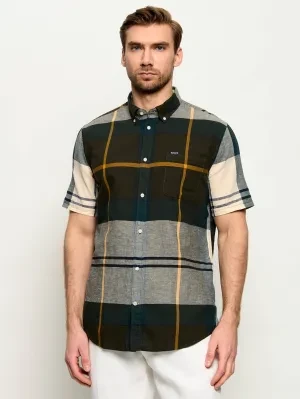 Barbour Koszula Douglas | Tailored slim | z dodatkiem lnu