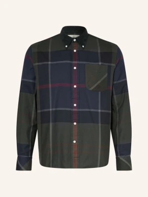 Barbour Koszula Dunoon Authentic Fit gruen