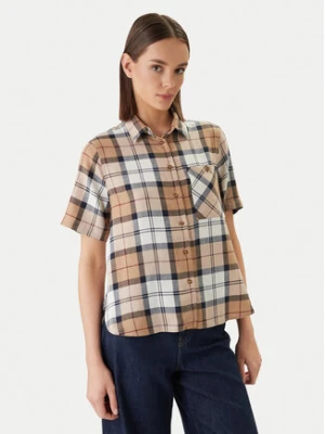 Barbour Koszula Fern LSH1744BR37 Beżowy Regular Fit