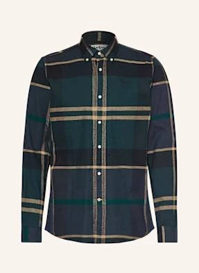 Barbour Koszula Flanelowa Iceloch Tailored Fit gruen