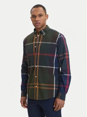 Barbour Koszula Harris MSH5071TN11 Zielony Tailored Fit