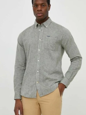 Barbour koszula lniana