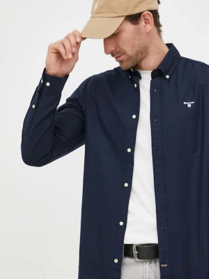 Barbour koszula męska bawełniana OXTOWN