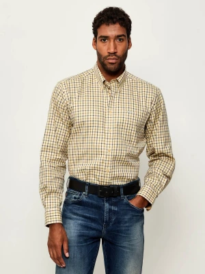Barbour Koszula Sporting Tattersall | Comfort fit beżowy