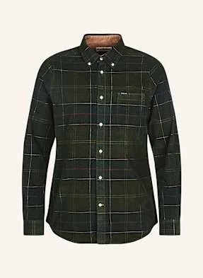 Barbour Koszula Sztruksowa Blair Tailored Fit gruen