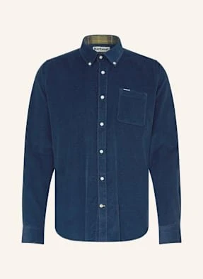 Barbour Koszula Sztruksowa Ramsey Tailored Fit blau