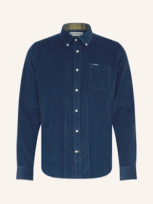 Barbour Koszula Sztruksowa Ramsey Tailored Fit blau