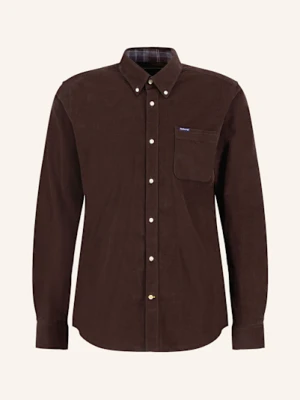Barbour Koszula Sztruksowa Ramsey Tailored Fit braun