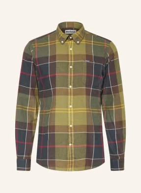 Barbour Koszula Glendale Tailored Fit gruen