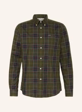 Barbour Koszula Wetheram Tailored Fit gruen