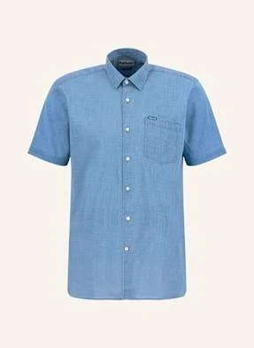 Barbour Koszula Z Krótkim Rękawem Regular Fit blau