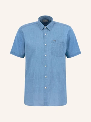 Barbour Koszula Z Krótkim Rękawem Regular Fit blau