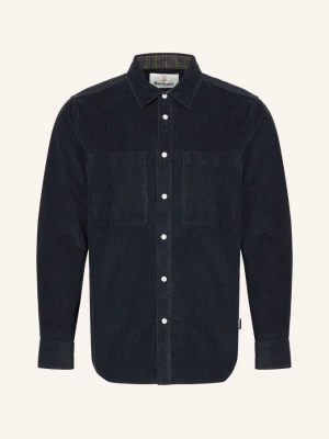 Barbour Koszula Z Sztruksu O Kroju Comfort Fit blau GRANATOWY