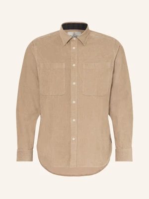 Barbour Koszula Z Sztruksu O Kroju Comfort Fit braun CAMELOWY
