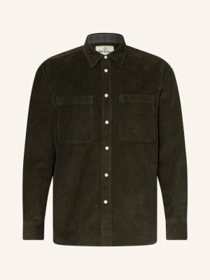 Barbour Koszula Z Sztruksu O Kroju Comfort Fit gruen CIEMNOZIELONY