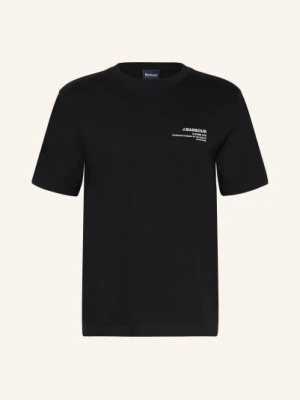 Barbour Koszulka Parkend schwarz