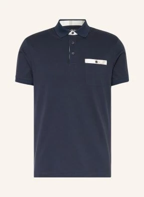 Barbour Koszulka Polo Z Dżerseju Hirstly blau