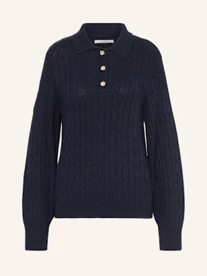 Barbour Koszulka Polo Z Dzianiny Evie blau