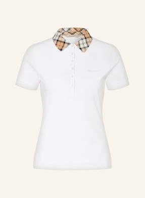 Barbour Koszulka Polo Z Piki Malvern weiss