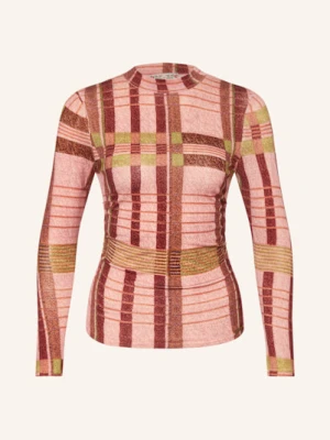 Barbour Koszulka Z Długim Rękawem Thalita rosa