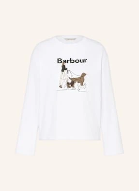 Barbour Koszulka Z Długim Rękawem Woodhouse weiss