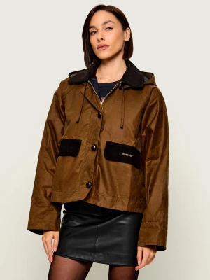 Barbour Kurtka Adina | Loose fit | sztruks brązowy