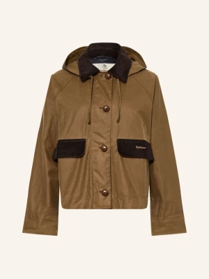 Barbour Kurtka Adina Z Odpinanym Kapturem braun brązowy