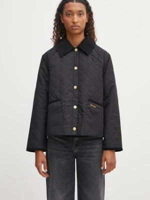 Barbour kurtka Anise Quilted Jacket kolor czarny przejściowa LQU1813BK11