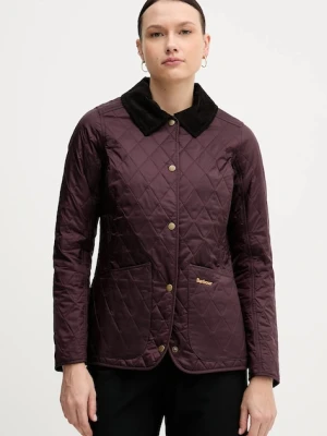 Barbour kurtka ANNANDALE damska kolor bordowy LQU0475
