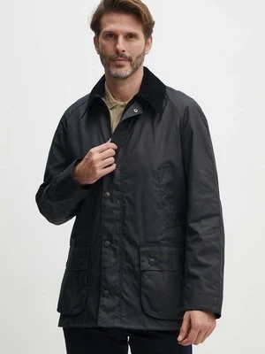 Barbour kurtka Ashby Wax Jacket męska kolor granatowy przejściowa MWX0339