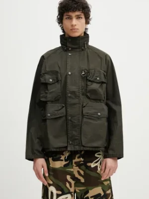 Barbour kurtka Barbour Westmorland Showerproof Jacket kolor zielony przejściowa MSP0135