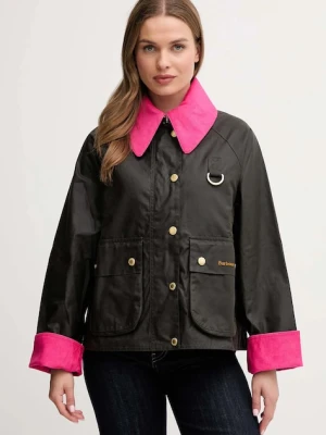 Barbour kurtka bawełniana Icons Spey kolor zielony przejściowa LWX1515