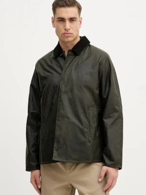Barbour kurtka bawełniana Lorden kolor zielony przejściowa MWX2526