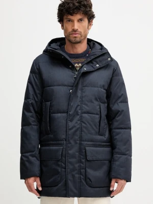 Barbour kurtka BEAUFORT kolor granatowy zimowa MQU1861