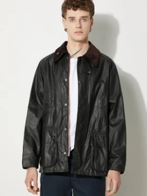 Barbour kurtka Bedale Wax Jacket męska kolor zielony przejściowa MWX0018