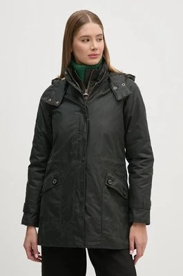 Barbour kurtka Cannich Wax damska kolor zielony przejściowa LWX1179