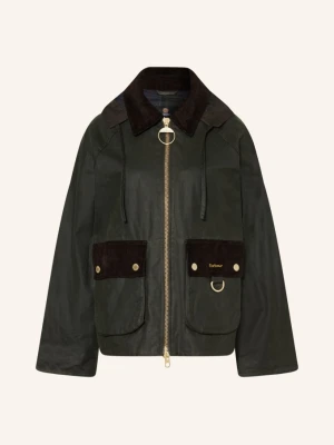 Barbour Kurtka Carville Z Odpinanym Kapturem gruen