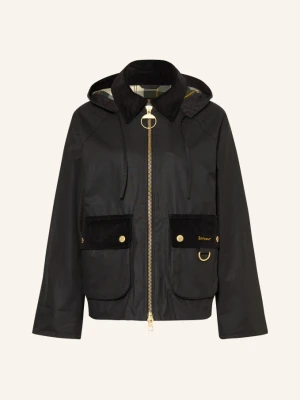 Barbour Kurtka Carville Z Odpinanym Kapturem schwarz czarny