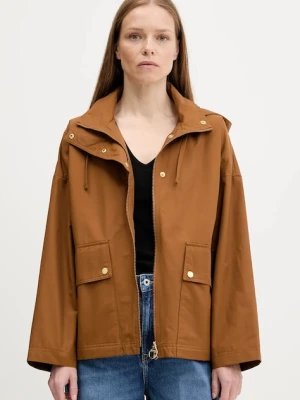 Barbour kurtka CECILE kolor brązowy przejściowa oversize LSP0240