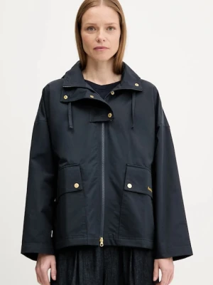 Barbour kurtka CECILE kolor granatowy przejściowa oversize LSP0240