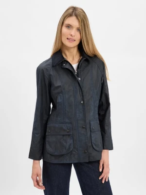 Barbour Kurtka damska - Beadnell Kobiety Bawełna niebieski jednolity,