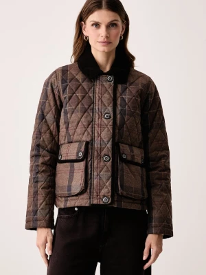 Barbour kurtka damska Louden brązowy