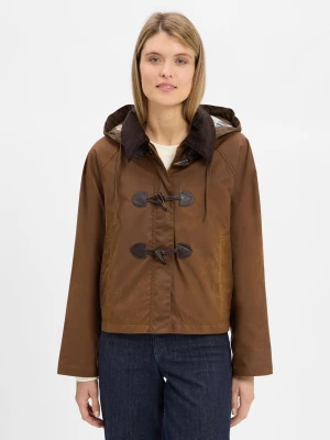 Barbour Kurtka damska - Myra Kobiety Bawełna brązowy jednolity,
